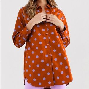 Monki Long Sleeve Blouse